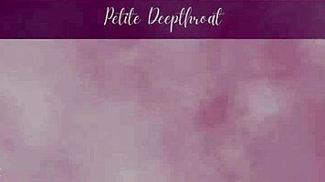 she gulps two juicy cumshots straight down throat and mouth in rough deepthroat action