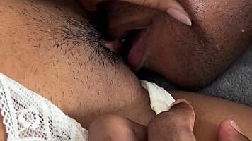brazilian ebony pussy licked sucked to orgasm