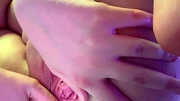 close up on that pink pussy getting wet and fingered 😍💦👅