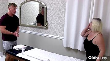 lacey starr massaged then roughly fucked by luke hardy