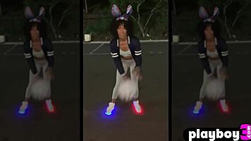 Misty Stone Sexy Ebony Milf Pornstar Caresses Petite Tits And Perfect Ass In Lingerie