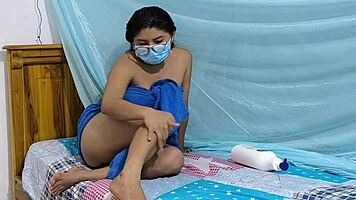 Curvy Latina ass shaking homemade video shared with lover kinky submissive fat booty