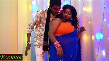 Beautiful Bhabhi's Crazy Interracial Lick Fest with Village Leader