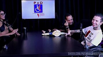 Watch bia hot tease in sheer red lingerie during naughty outdoor casting interview full of fetish play