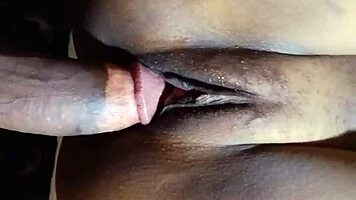 skinny babe split open doggy style creampie squirting