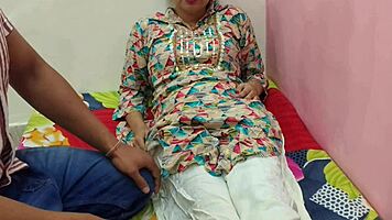 Raw passion surges in first intense Desi fuck with Hindi moans