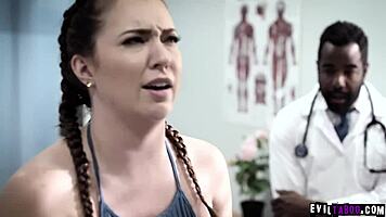 ready for tyler knight's ebony cock anal exam deep in your tight hole maddy?