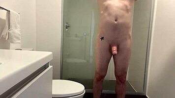 petite 18+ teen dafne michelle's huge naturals bounce in backstage interracial fun