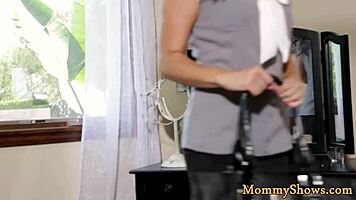 i can't resist my busty roommate's teasing lesbian toys play