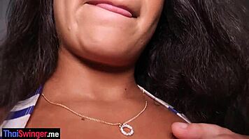 Big Ass Latina Jessyca Arantes Poses Then Takes Deep Anal Pound