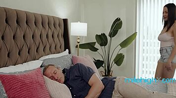 babysitter's huge natural tits make husbands cheat hard