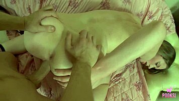 slim curves quiver as pussy gets deeply drilled