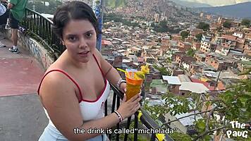 colombian 21-year-old bent over fucked post-commune meet