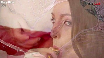 wanna see this young woman's open pussy?