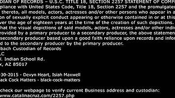 isiah maxwell pounds skinny babe's tight holes hard