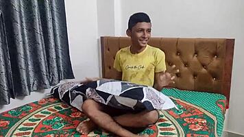 skinny boy pounds wet desi pussies in steamy indian ffm threesome