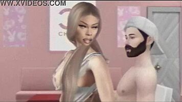 That big latina ebony ass bounces on huge black cock in wild interracial riding 🍑🍆