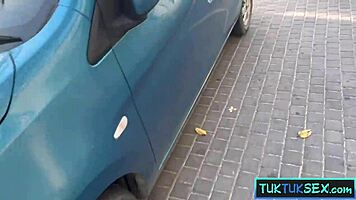 tiny thai cutie lured from street for wild hardcore ride