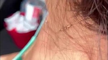 Cutie walks store panty-free then bends for creampie pounding 😏🍑