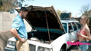 Unhinged cutie explodes wild on vacation!