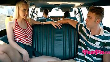 Unhinged cutie explodes wild on vacation!