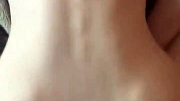 Pigtails blonde milf deepthroats before bent over doggystyle pounding