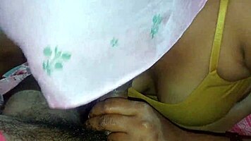 indian bhabhi gags deepthroat big black cock for mouthful cumshot