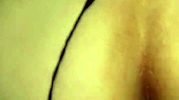 raw homemade sex with sexy mature lingerie woman 50 years creampie inside