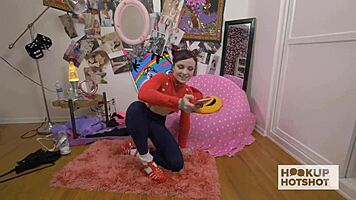 😈 chloe carter's tight holes wrecked by harsh dong rough fucking 💦