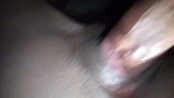 Petite pussy pumped full of cum in dirty anal creampie!