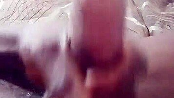 african man's juicy solo assfucking masturbation session