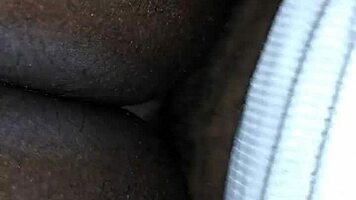 bbw ebony unleashes wild screams in ecstasy