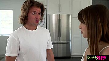 hot brunette pornstar loves yoga riding cowgirl passionate hardcore taboo sex