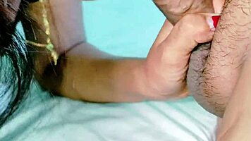 desi couple licks shaved pussy romantic homemade doggystyle creampie missionary dirty talk