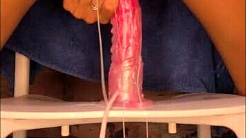 YOUNG PETITE LOLA SPICE CREAMS ON OILED BDSM DILDO FUCKIN MACHINE TOYS SKINNY CUM