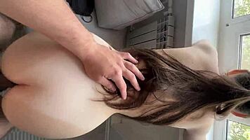 Horny Roommate Craves Hard Intense Fuck Now