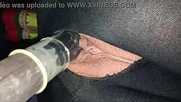 WILD AMATEUR STREETWHORE'S WET PUSSY POUNDED IN TRIPLE ANAL FRENZY!
