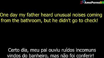 Hey why's that bathroom talk turning into hardcore anal?