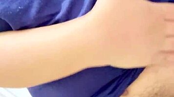 pinay wife teases milky boobs and hairy pussy begging to fuck