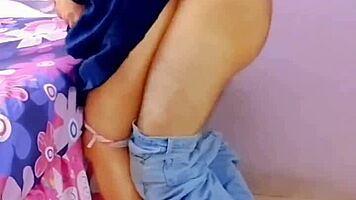 after begging she finally gives up virgin ass for creampie outdoor