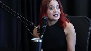 Bruna Ferrari Craves Anal in Sheer Red Lingerie Casting