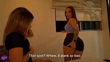 while she scrolls tiktok, i ride her boyfriend's huge cock cowgirl style!