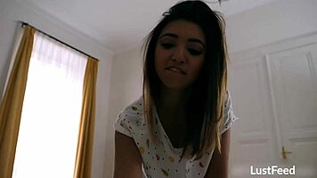 tiny latina hotwife frida sante creampie sex tape ride