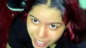 cute college coed tempts older guy for steamy bedroom fun