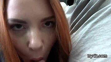 innocent teen sucks cock pov before quim banging session