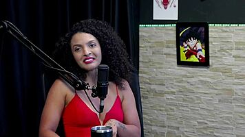 Gym Fetish Ignored in Sheer Red Tease