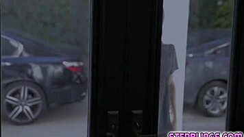 Katy Kiss Shares Boyfriend's Cock Deepthroat with Maya Kendrick