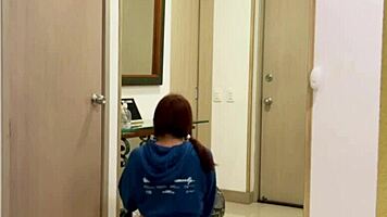 Angel Cruz and Celeste Alba Tempt Delivery Boy