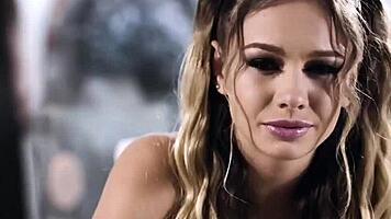 stepdad forces student tongue on young latina's shaved pussy