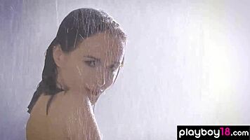 steamy shy ukrainian vi petite stripping wet pussy small tits skinny undressing